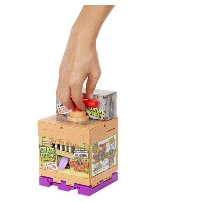 MGA Crate Creatures Surprise Interaktywna Figurka KaBOOM Box - Gobbie