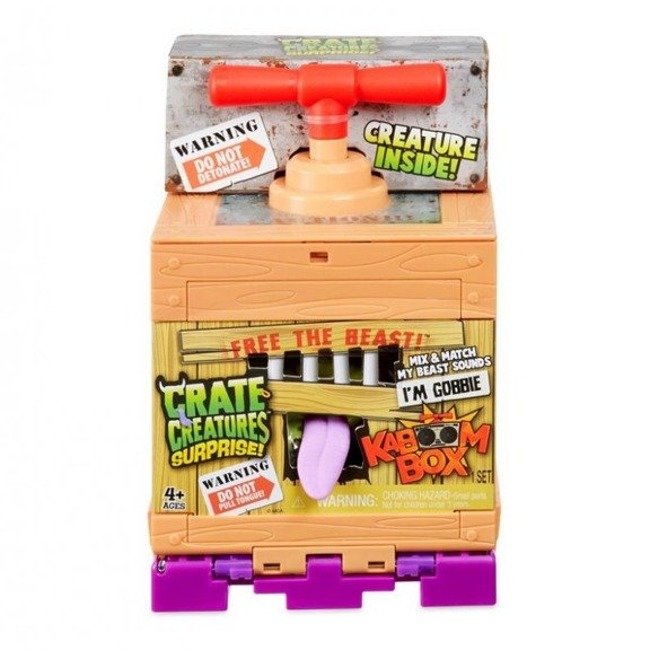 MGA Crate Creatures Surprise Interaktywna Figurka KaBOOM Box - Gobbie