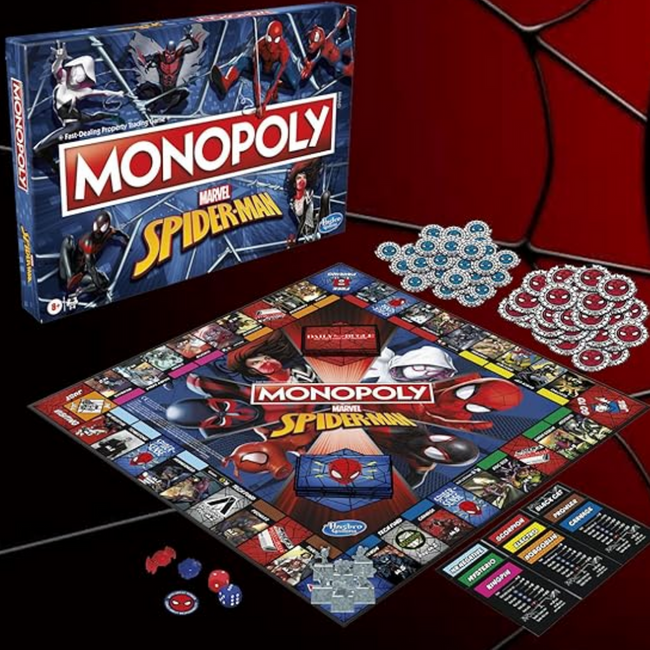 Monopoly Spider-Man Wersja Polska Edycja Kolekcjonerska 