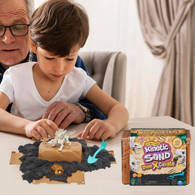 Wykopaliska Dinozaurów Dla Dzieci Kinetic Sand sklep DamiZabawki pl