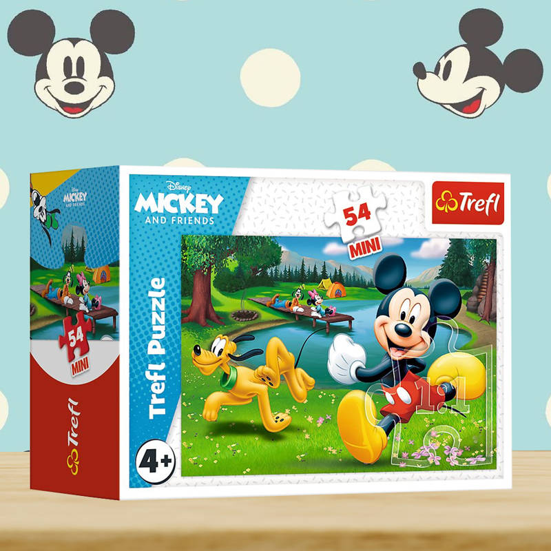 Mini Puzzle Trefl Disney Myszka Miki I Przyjaciele El Nad Jeziorem