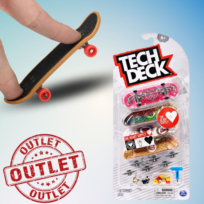 Outlet Spin Master Zestaw Tech Deck Pak Fingerboard Sklep Damizabawki Pl