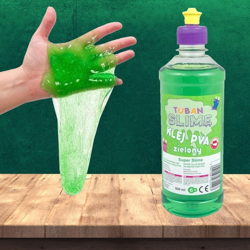 Tuban Slime Klej Zielony 500 Ml Sklep DamiZabawki Pl