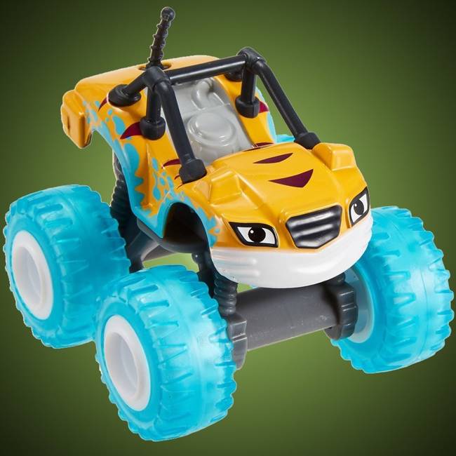 Fisher Price Blaze i Mega Maszyny Autko Wodny JeÅºdziec Stripes - sklep