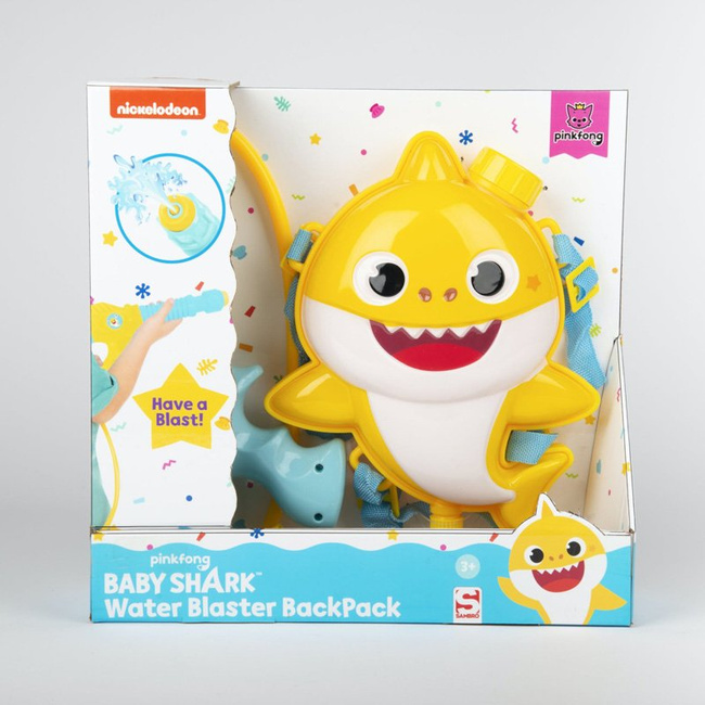 Baby Shark Wodny Plecak Rekin Na Wodę Blaster Psikawka 