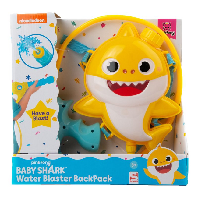 Baby Shark Wodny Plecak Rekin Na Wodę Blaster Psikawka 