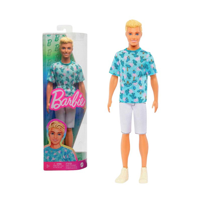 BARBIE Lalka Ken Fashionistas DWK44 -Ken dla Każdej Dziewczynki!