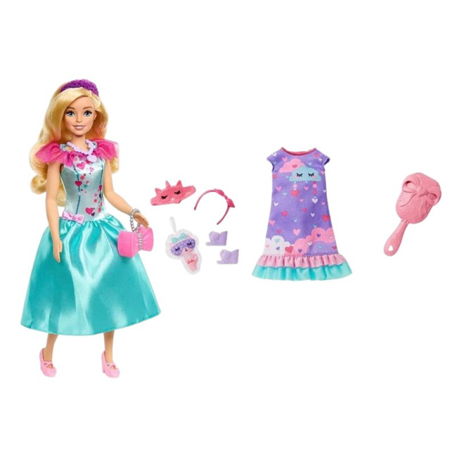 Mattel Barbie Moja Pierwsza Lalka Deluxe Blondynka + Akcesoria HMM66