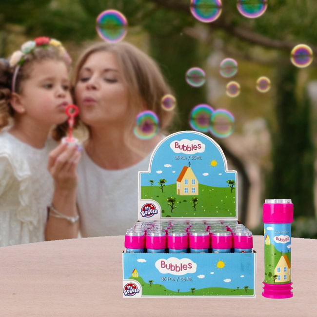 Bańki Mydlane Z Grą Płyn 55ml Peppa