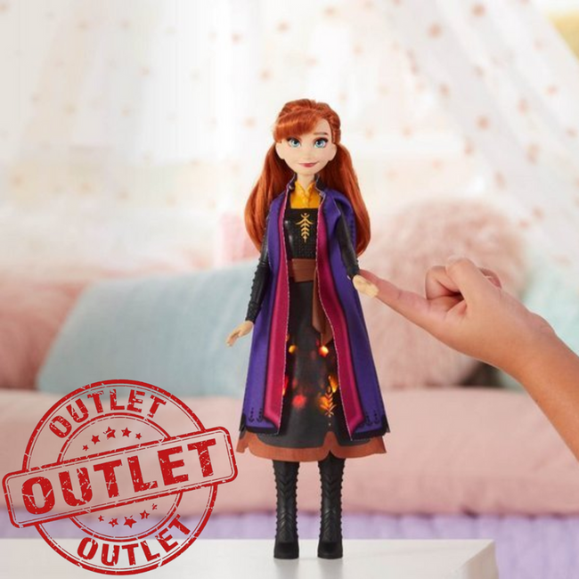 OUTLET Hasbro Disney Frozen Kraina Lodu 2 - Lalka Anna w Magicznej Sukience