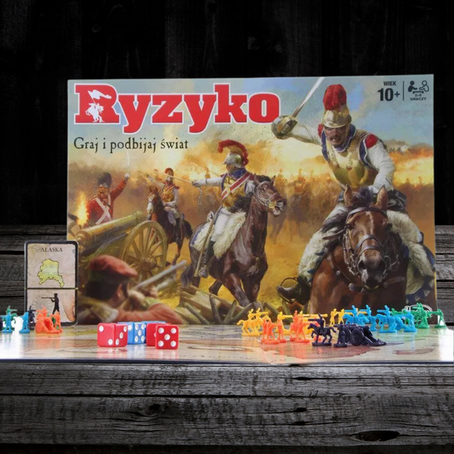 Hasbro Strategiczna Gra Planszowa Ryzyko język Czeski