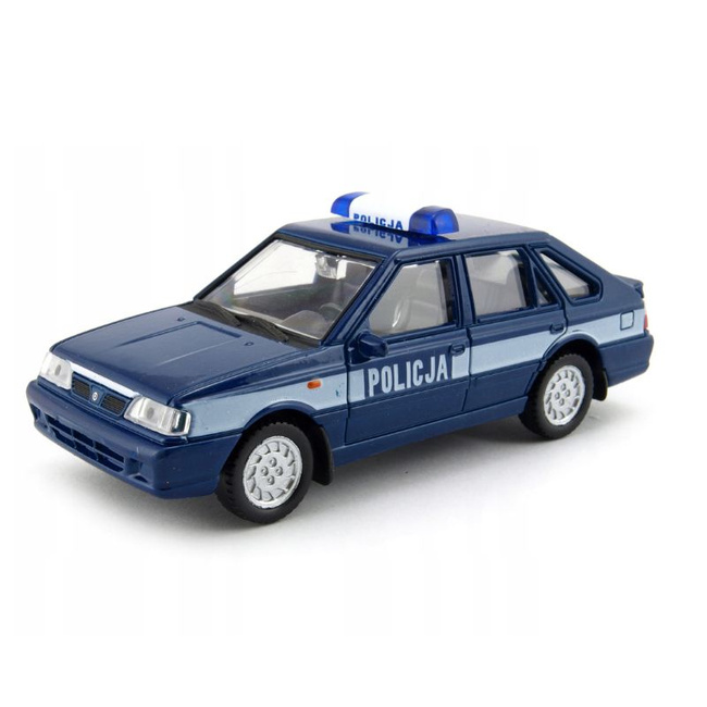 Polonez Caro Plus 1:34 Welly Model Auto Policja/Straż