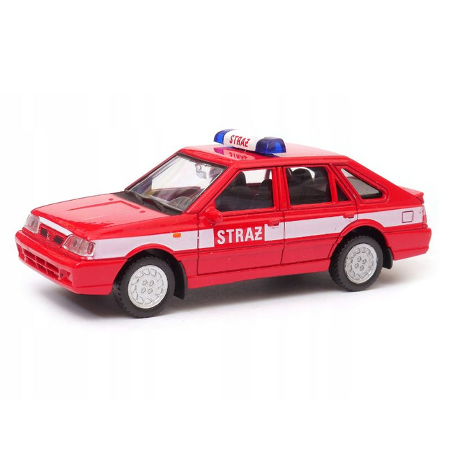 Polonez Caro Plus 1:34 Welly Model Auto Policja/Straż