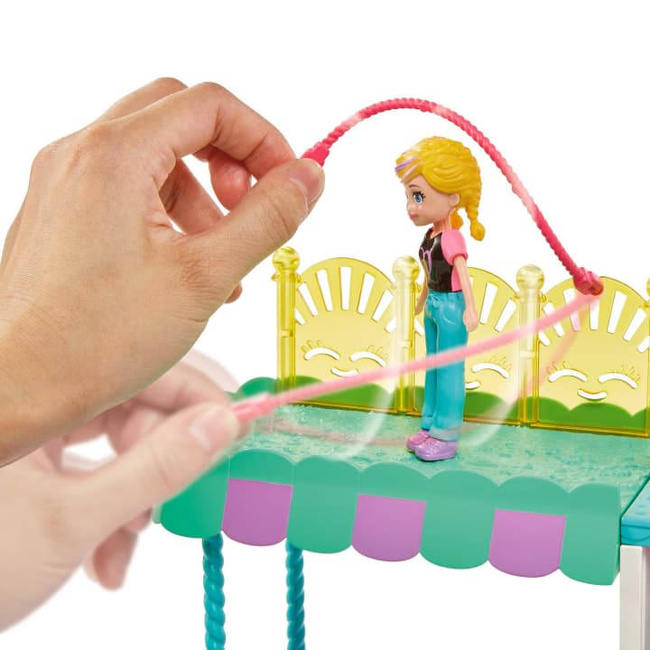 Mattel Polly Pocket Tęczowe Centrum Handlowe Zestaw z Lalką 