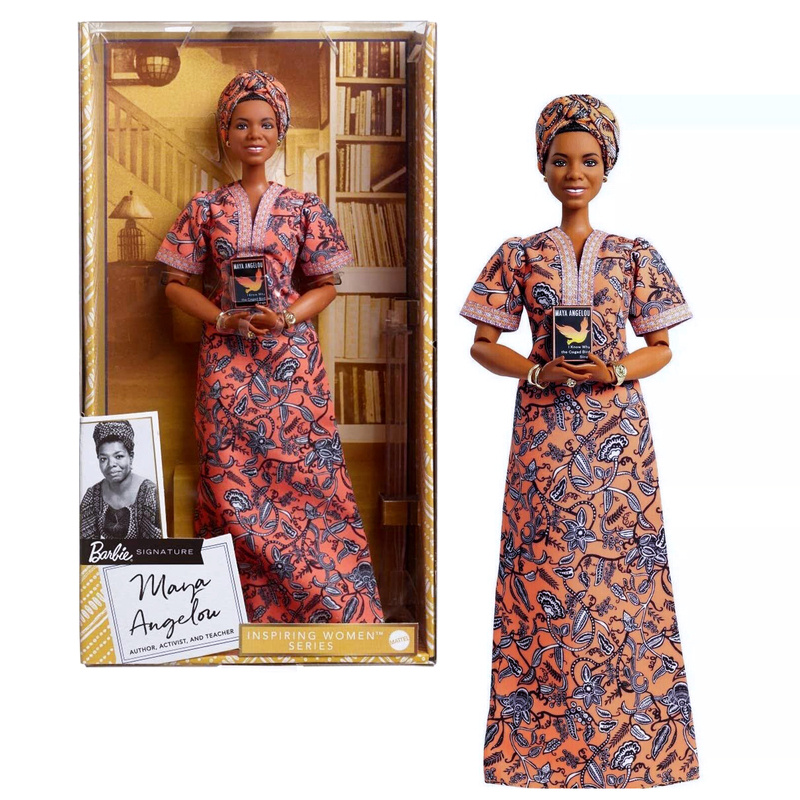 Dr maya angelou online barbie doll