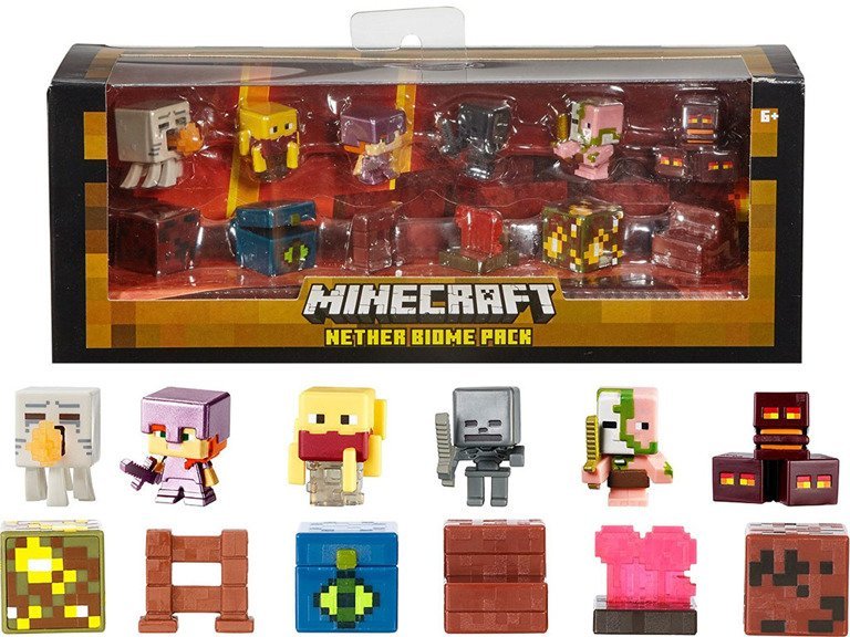 Mattel Minecraft Zestaw Figurek 12pak Sklep Damizabawkipl - figurki roblox game box pop 4 szt