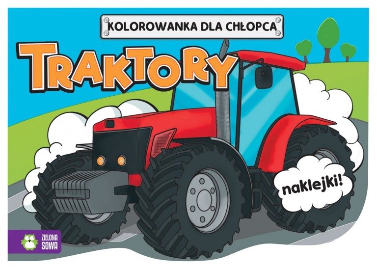 Kolorowanki Traktory Dla Chlopcow Kolorowanki Zielona Sowa Sklep Damizabawki Pl - kolorowanki roblox dla dziewczyn