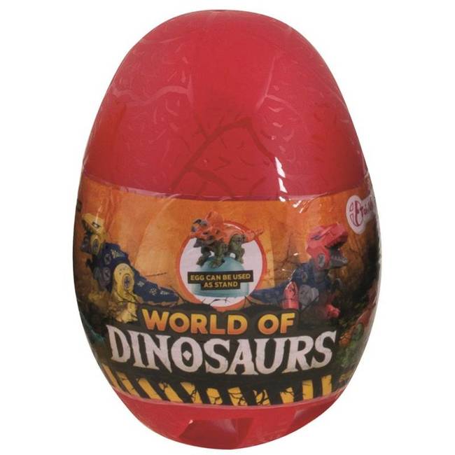  Jajko Niespodzianka z Dinozaurem Do Złożenia