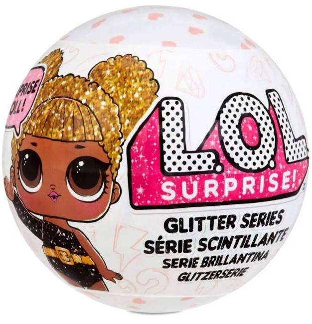  L.O.L. Surprise! Glitter Series Trójpak Kula Niespodzianka