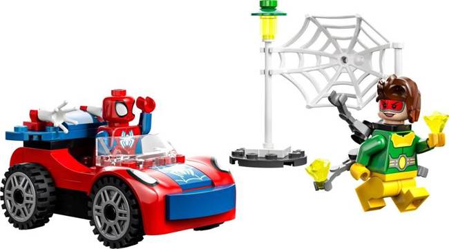  Marvel Samochód Spider-Mana Klocki Lego Spiderman
