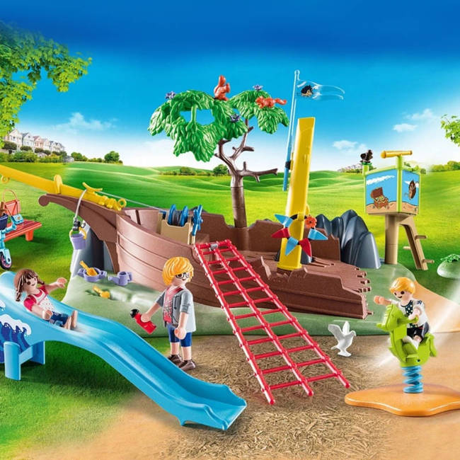  Plac Zabaw z Wrakiem Statku Playmobil