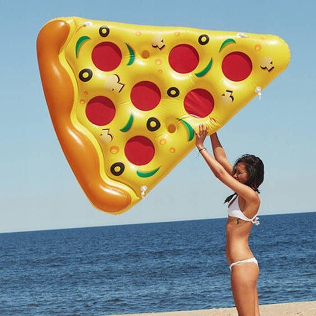 180 cm Materac Do Pływania Pizza Slice