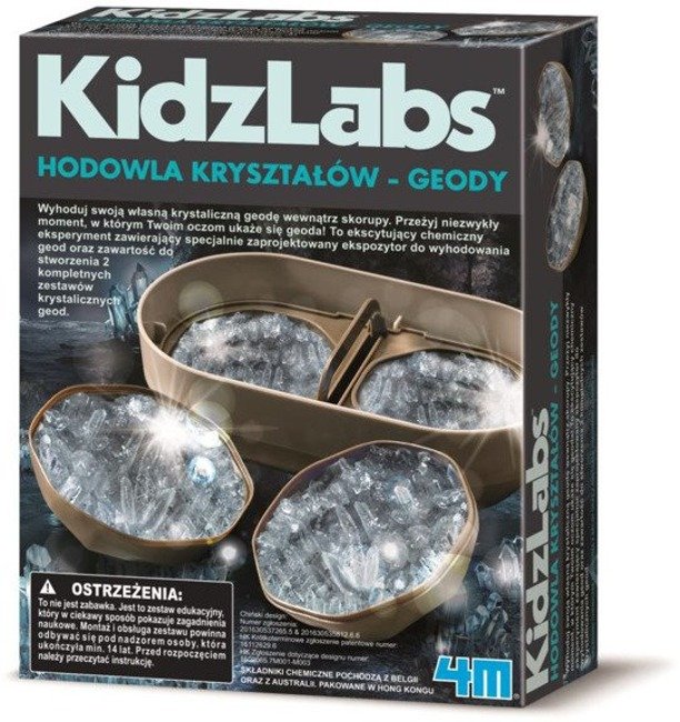 4M KidzLabs Mini Hodowla Kryształów - Geody