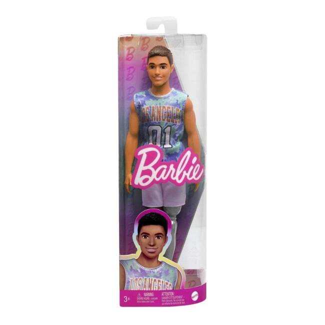 BARBIE Lalka Ken Fashionistas DWK44 -Ken dla Każdej Dziewczynki!