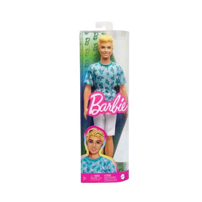 BARBIE Lalka Ken Fashionistas DWK44 -Ken dla Każdej Dziewczynki!