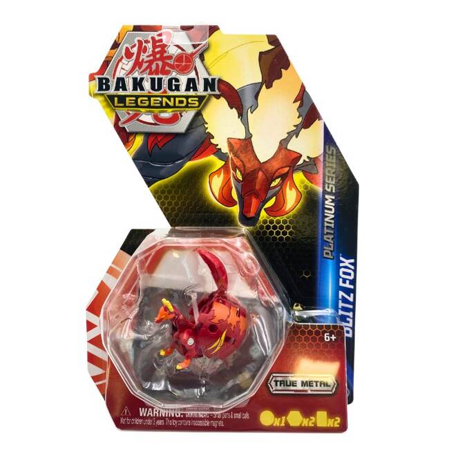 Bakugan Blitz Fox 20140219 - Transformująca figurka 6063491