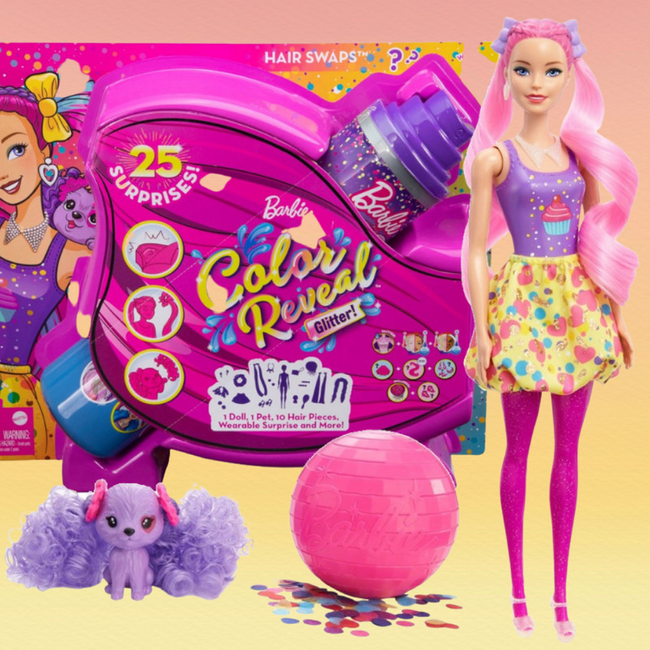 Barbie Color Reveal i 25 niespodzianek