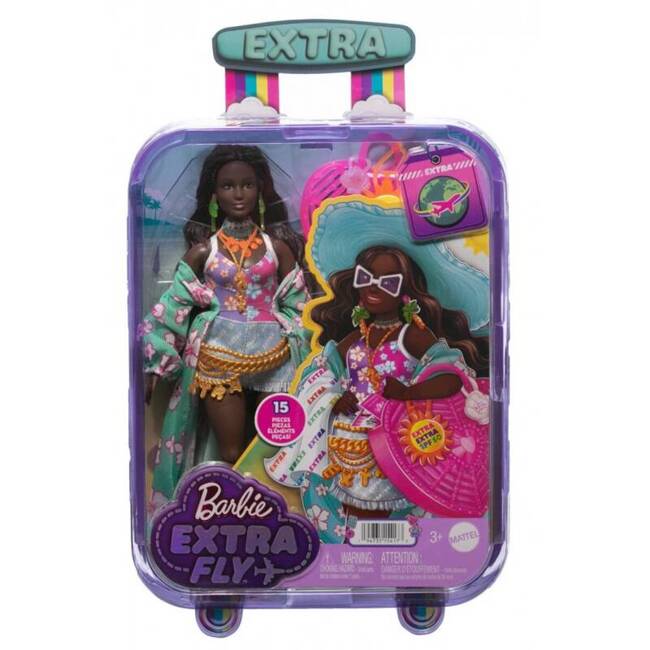 Barbie Extra Fly-Lalka Plażowa HPB14