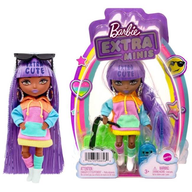 Barbie Extra Minis Dolls Lalka z Długimi Włosami HGP62