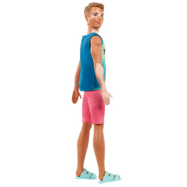 Barbie Ken Fashionistas Lalka Bielactwo