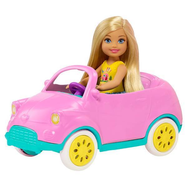 Barbie Mattel Club Chelsea Zestaw Autem Na Wakacje