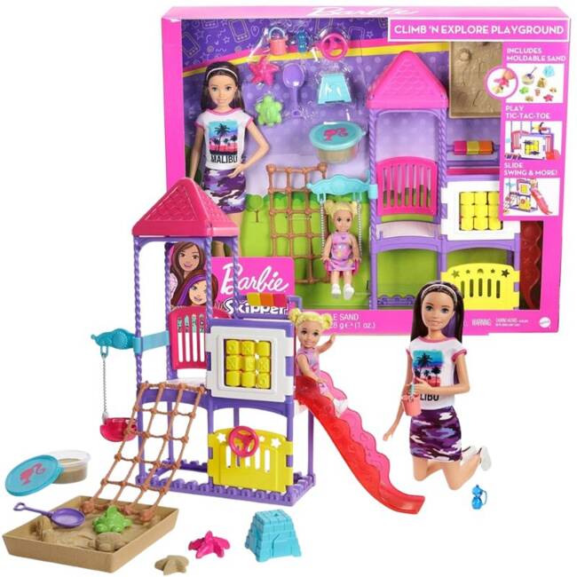 Barbie Skipper Klub Opiekunek GHV89 - Plac Zabaw