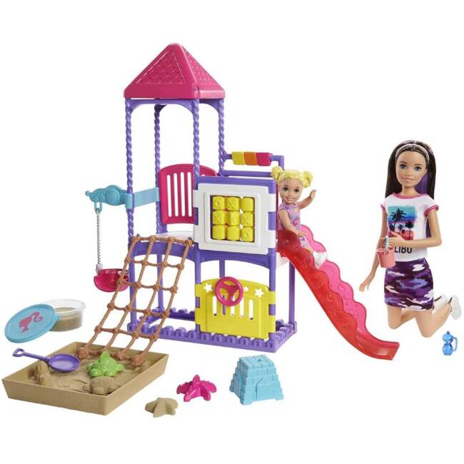 Barbie Skipper Klub Opiekunek GHV89 - Plac Zabaw