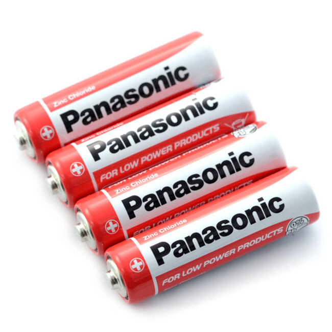 Baterie Panasonic R6 AA 1.5V - Blister 4 szt. - 32830