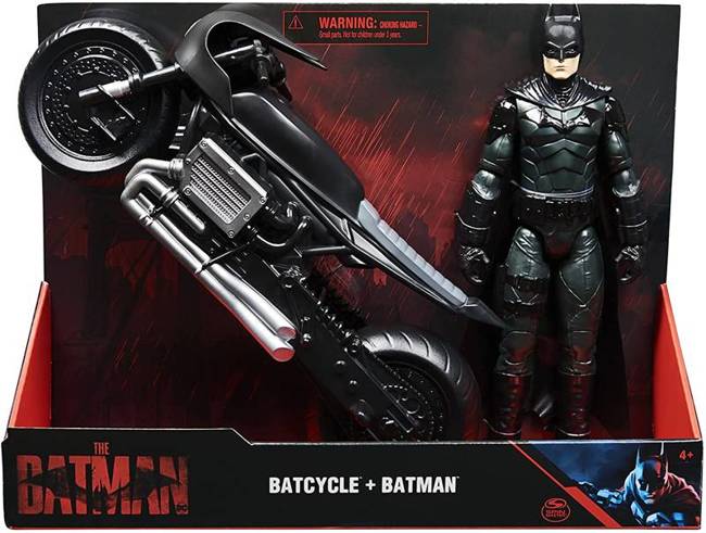 Batman i Batcycle Figurka Batmana + Motor