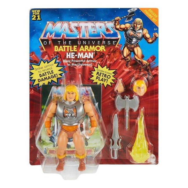 Battle Armor He-Man Figurka Akcji Motu Master Of The Universe