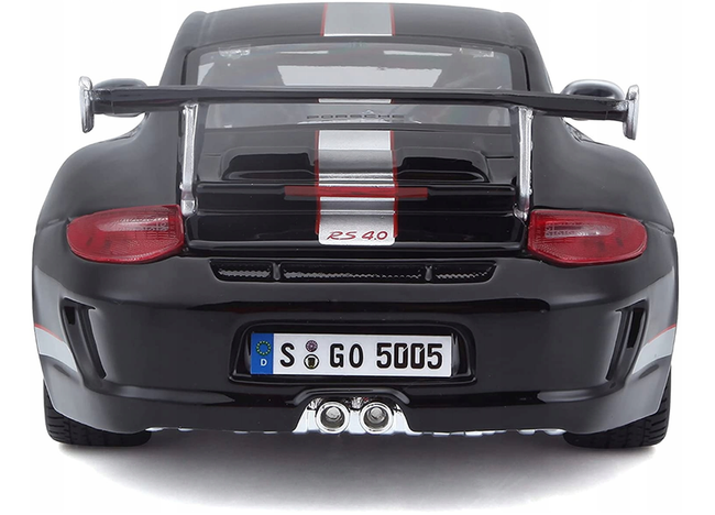 Bburago Autko Porsche 911 GT3 RS 4.0 Czarne 1:18