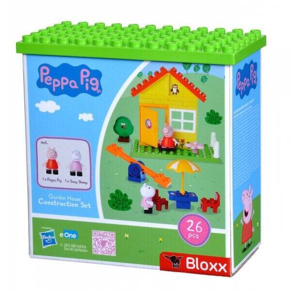 Big Bloxx Peppa Zestaw Domek 57172 – Domek z figurkami Peppy!