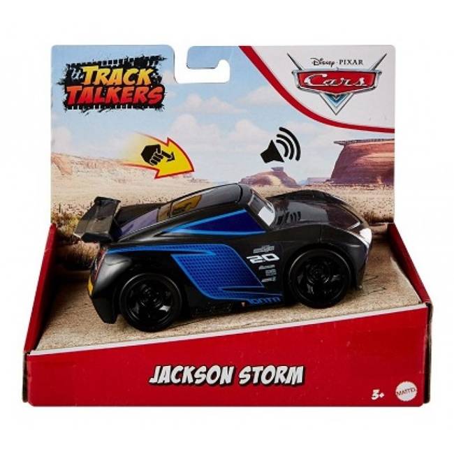 Cars Auta Mattel Samochód Z Dźwiękiem Jackson Storm
