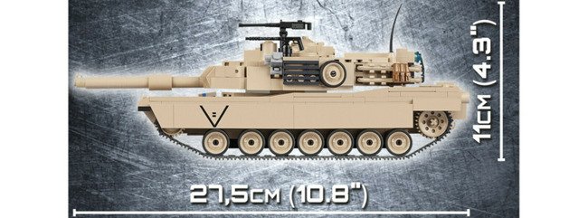 Cobi Klocki Mała Armia M1A2 Abrams Czołg Amerykański