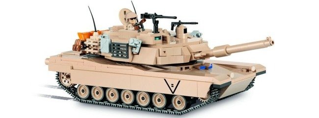 Cobi Klocki Mała Armia M1A2 Abrams Czołg Amerykański