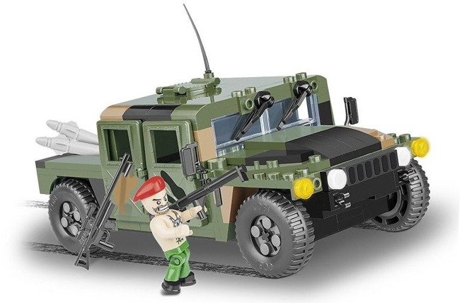 Cobi Mała Armia Klocki Nato Armored All-Terrain Vehicle - Camo Green 255 el.