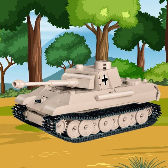 Cobi Mała Armia Klocki Panzerkampfwagen V Panther Czołg 