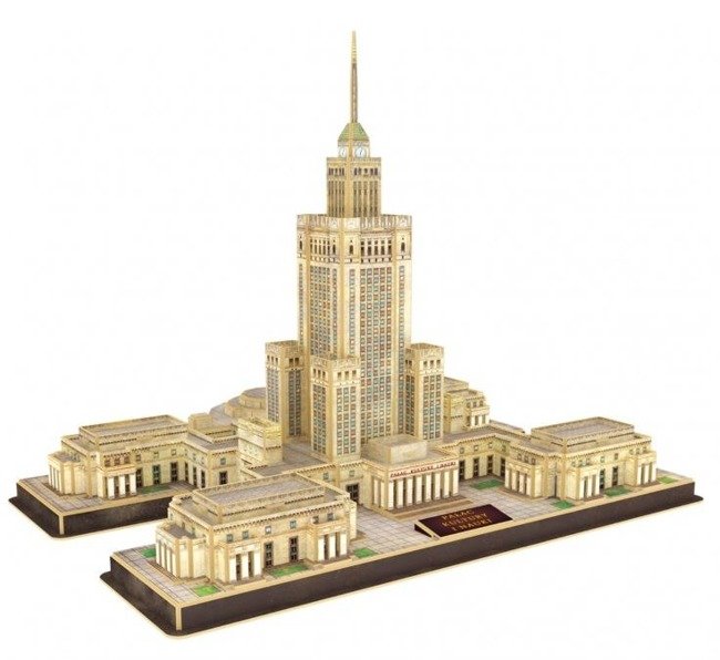 CubicFun Puzzle 3D Pałac Kultury i Nauki 144el