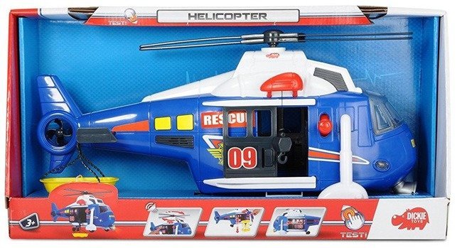 Dickie Funkcyjny Helikopter Ratowniczy Niebieski