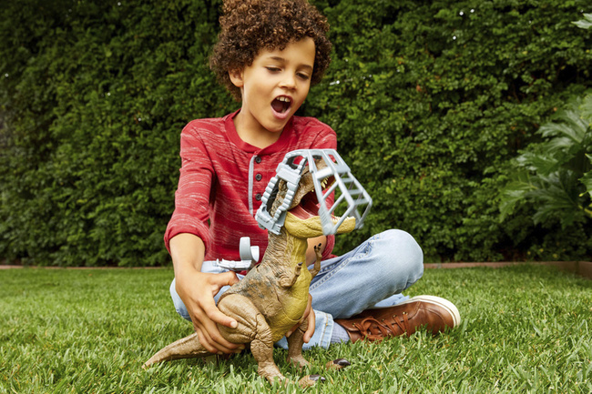 Dinozaur Interaktywna Figurka Mattel Jurassic World T-Rex Miażdżący Krok